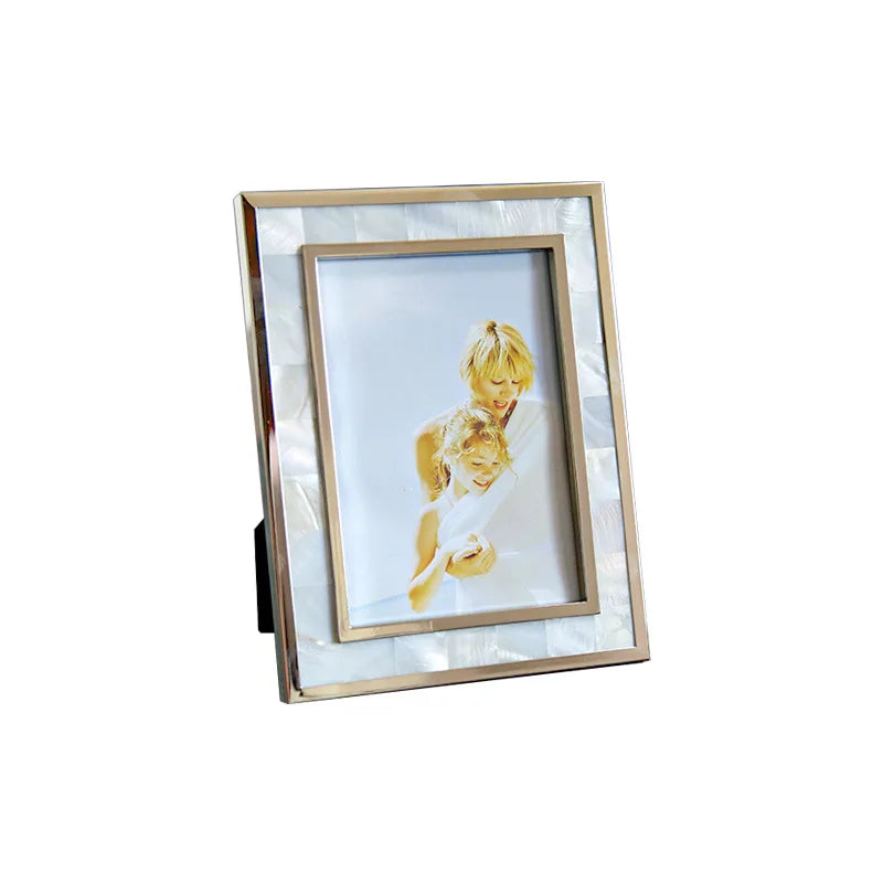Afralia™ European Shell Decor Photo Frame Wedding Anniversary Gift