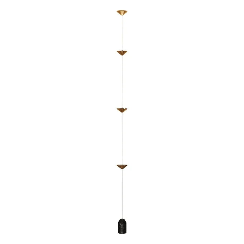 Afralia™ Nordic Marble Floor Lamp Adjustable Metal LED Light