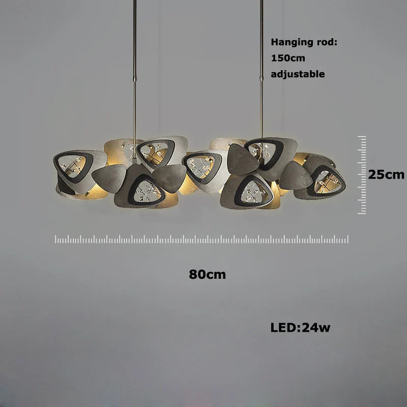 Afralia™ LED Crystal Chandelier for Dinning Living Room
