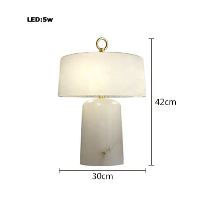 Afralia™ Marble Element Table Lamp - Indoor Desk Light for Bedroom, Study & Home Decor