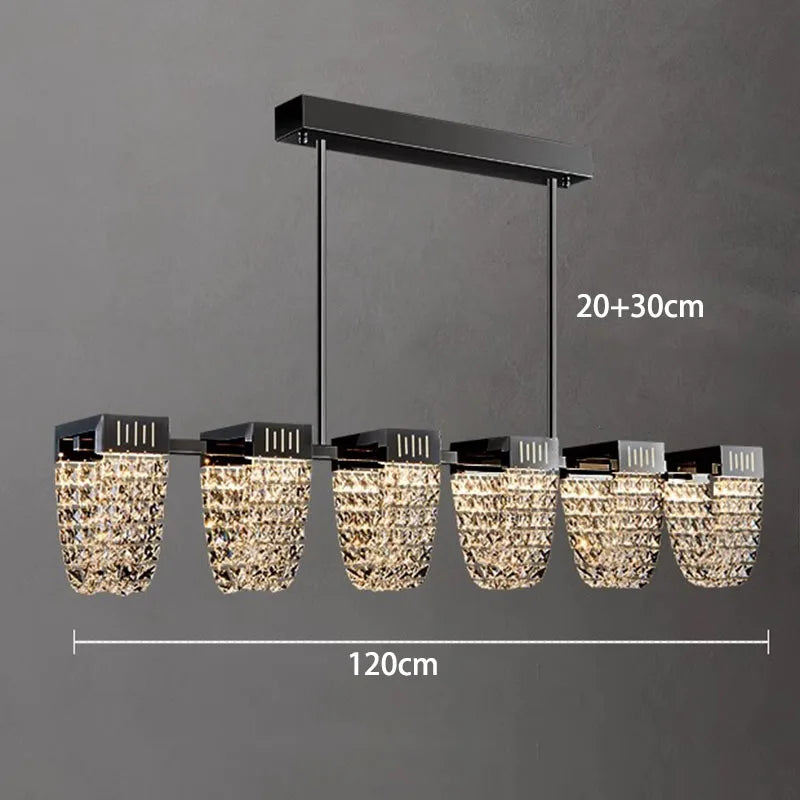 Afralia™ Modern LED Pendant Chandeliers for Living & Dining Room Lighting