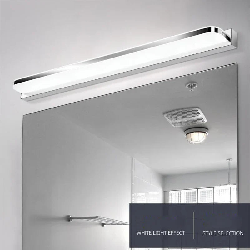 Afralia™ Modern Bathroom Wall Lights 42CM 52CM 9W 12W Sconces Indoor Bedroom Fixtures