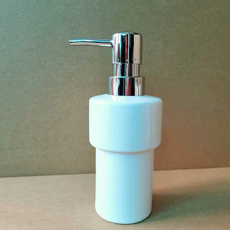 Afralia™ Press Bottles Shampoo Liquid Soap Dispenser Shower Bathroom Accessories