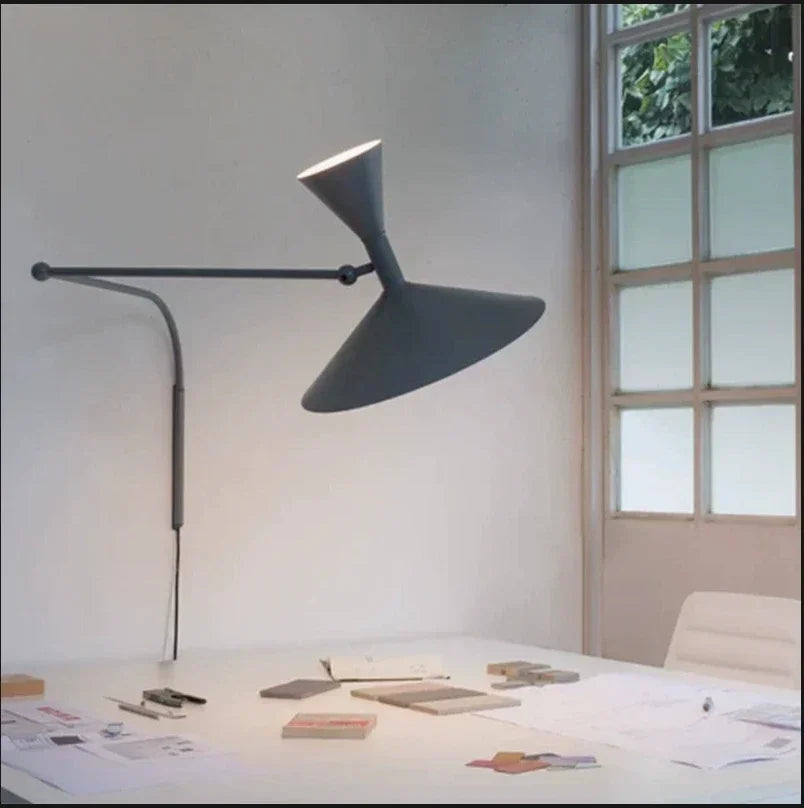 Afralia™ Industrial Design Rotatable Wall Sconce Lamp for Living Room and Bedroom