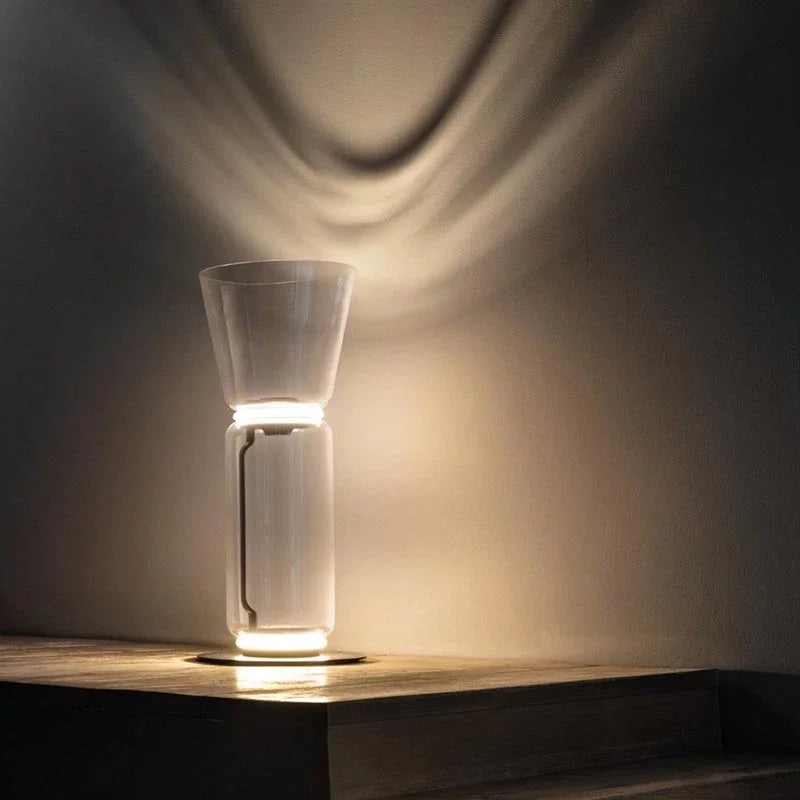 Afralia™ Nordic Glass LED Floor Lamp for Modern Indoor Decor