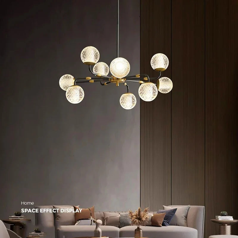 Afralia™ Nordic Pendant Chandelier Light for Dining Room and Living Room