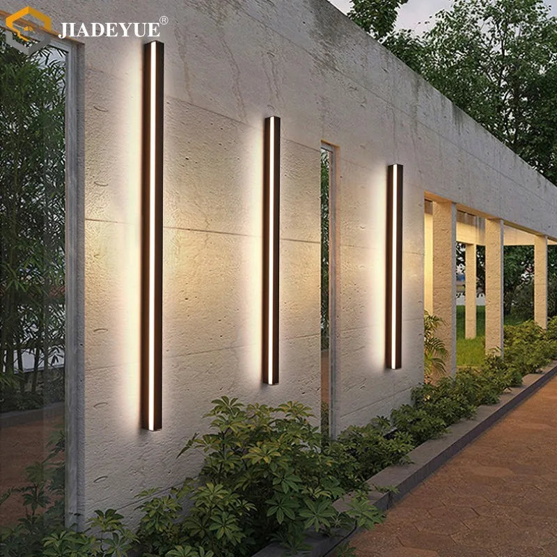 Afralia™ Outdoor LED Wall Lamp for Hotel Villa, Waterproof IP65, Staircase Corridor Lighting