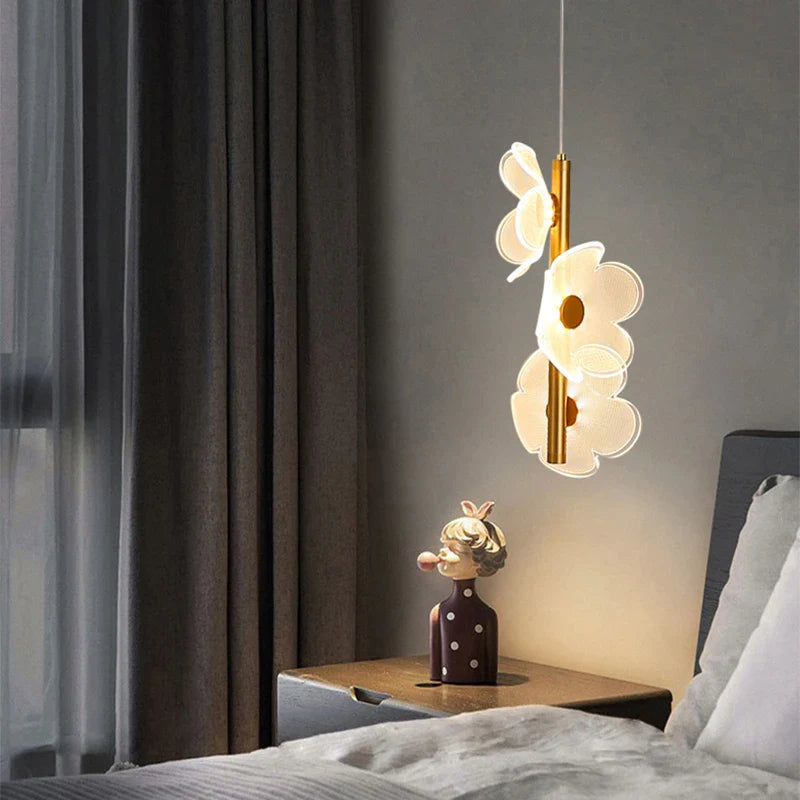 Afralia™ Nordic Lustre LED Pendant Lamp for Bedroom Home Decor