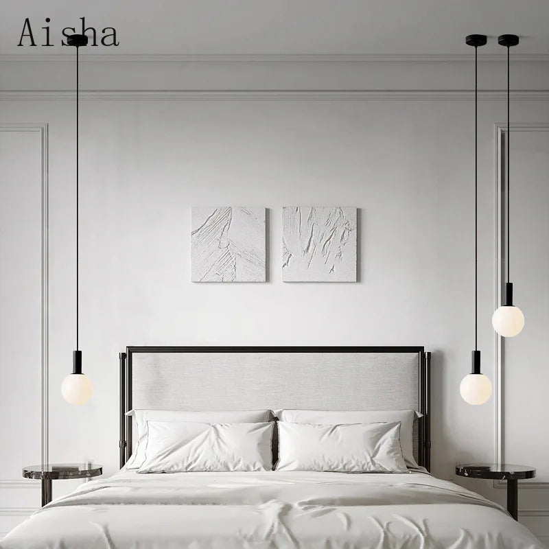 Afralia™ Modern LED Hanging Chandelier for Home Decor and Ambiance