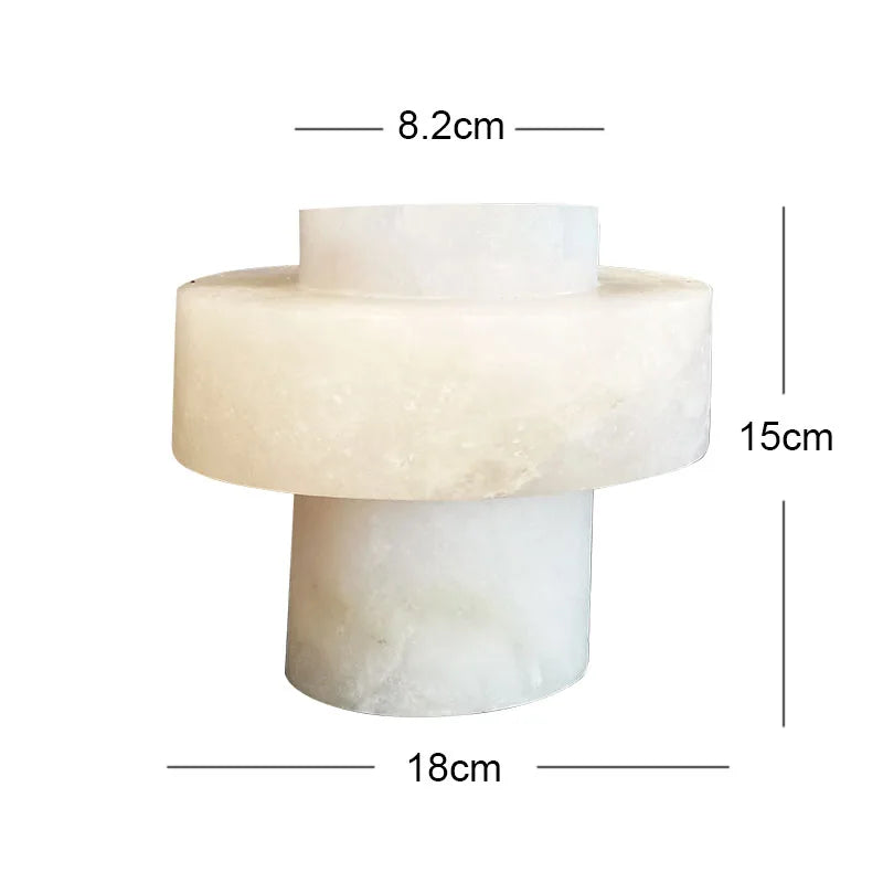 Afralia™ White Onyx Marble Vase: Luxury Nordic Home Decor & Flower Decoration