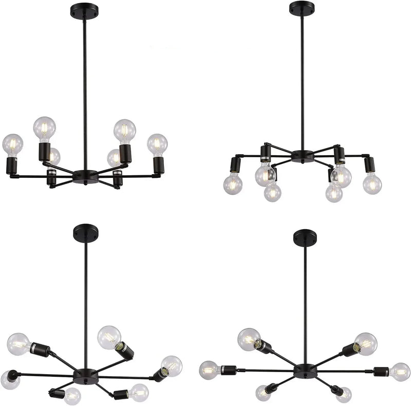 Afralia™ Modern Ceiling Chandelier Light Fixture for Home Lighting E27 Bedroom Dining Room Balcony