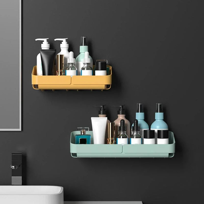 Afralia™ Shower Caddy Organizer Bathroom Kitchen Shelf Storage Rack