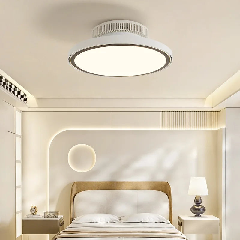 Afralia™ Modern Full Spectrum Blade Ceiling Fan with Remote Control for Bedroom & Living Room