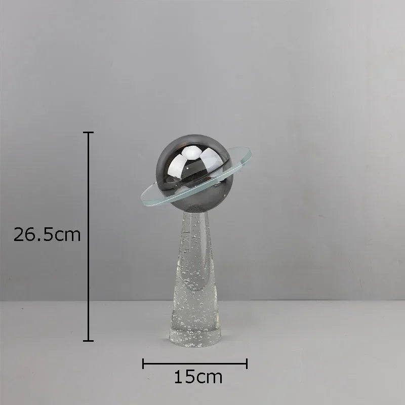 Afralia™ Geometric Crystal Star Desk Sculpture - Room Aesthetic Decor