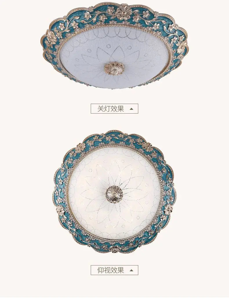 Afralia™ Master Bedroom Ceiling Lamp Living Room Warm Lamps