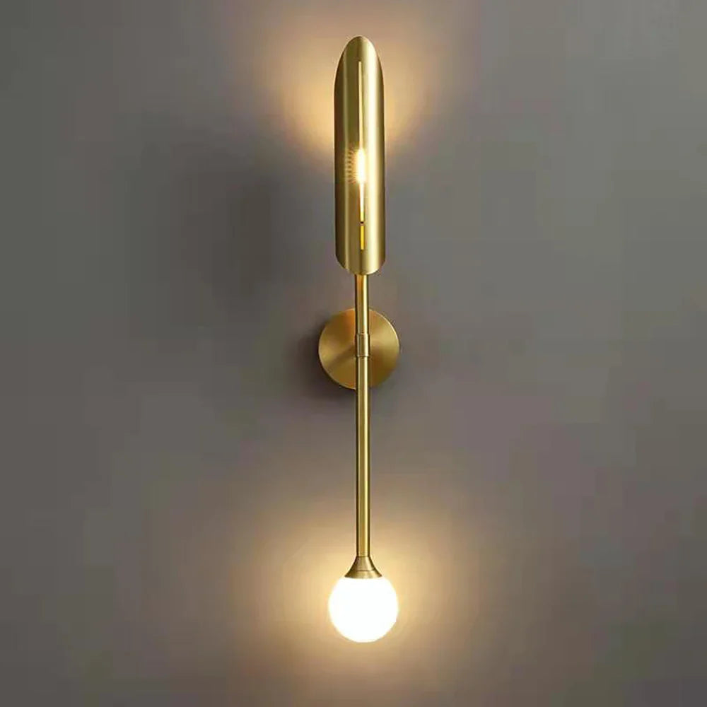 Afralia™ Double-Head Wall Lights for Modern Living Room, Bedroom, Restaurant, Hotel, and Aisle