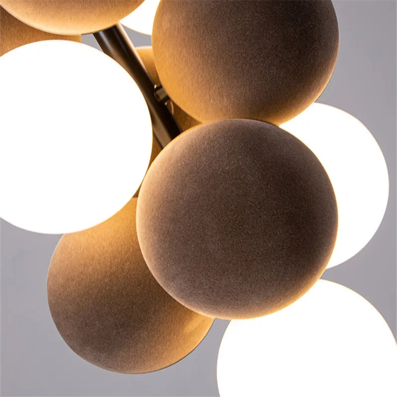 Afralia™ Abstracta Pendant Lamp: Stylish Designer Fabric Chandelier for Home, Office, and Dining Space