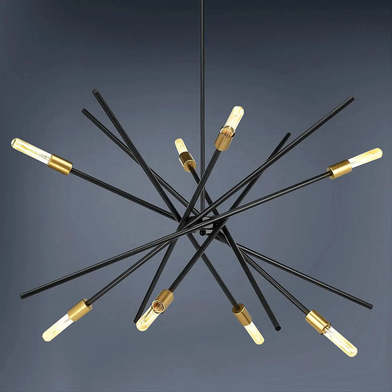 Afralia™ Satellite Style Adjustable Chandelier for Living Room Kitchen Hallway Lighting