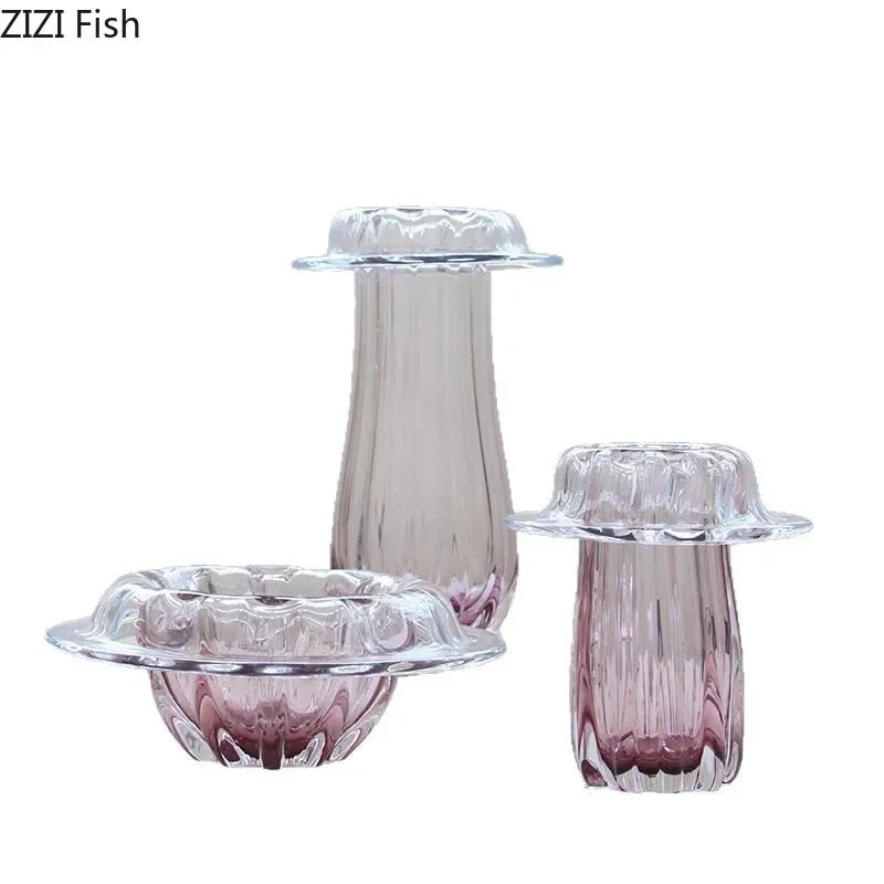 Afralia™ Glass Vase Hydroponics Table Decoration Flowers Arrangement Room Decor
