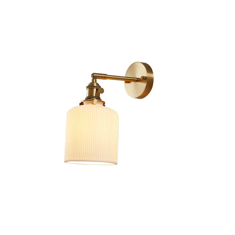 Afralia™ Nordic LED Wall Sconce Pull Chain Switch | Modern Bedroom Living Room Stair Light Fixtures