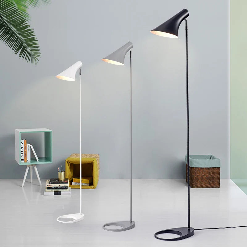 Afralia™ Adjustable LED Floor Lamp - Nordic Creative Industrial Style for Living Room and Bedroom