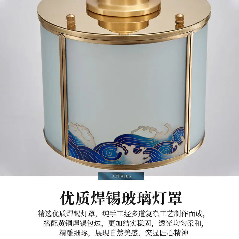 Afralia™ All Copper Entrance Light, Bedroom Head, Ceiling, Hallway, Rotating Staircase Light