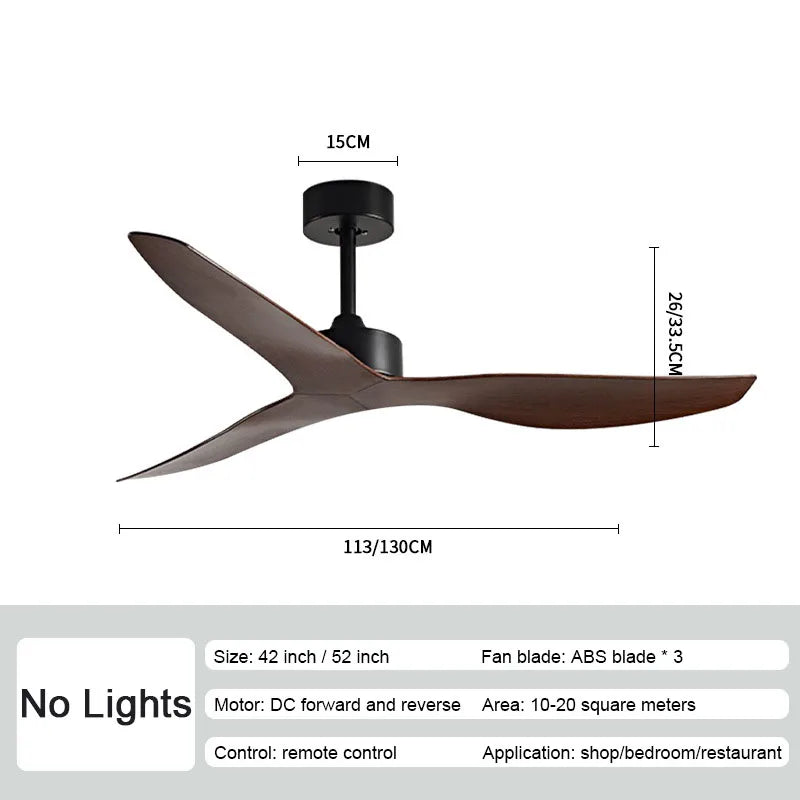 Afralia™ Industrial Wind Ceiling Fans ABS Blades Remote Control Silent Operation