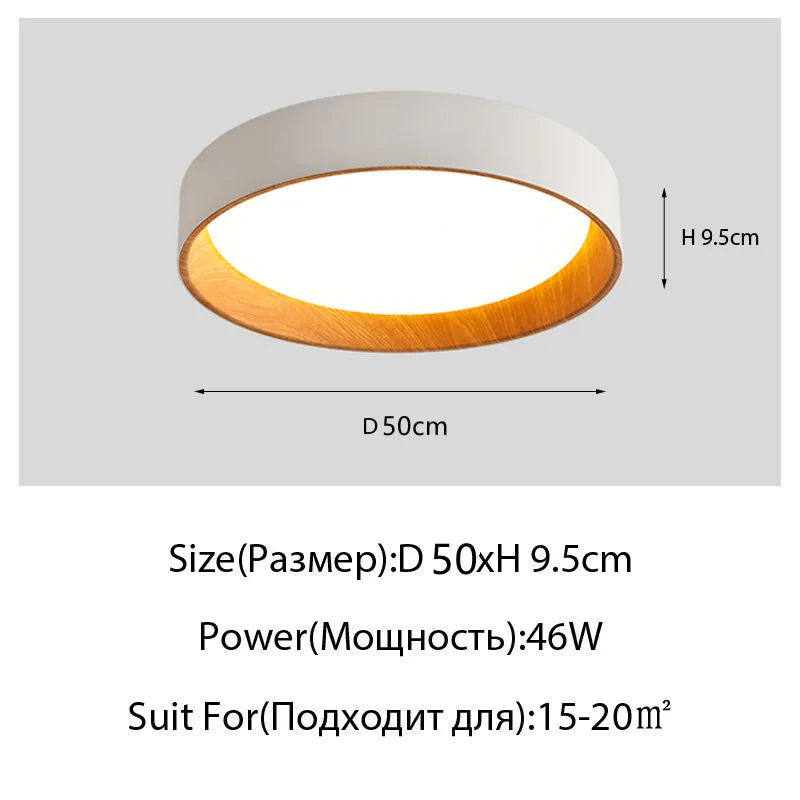 Afralia™ Nordic LED Ceiling Chandelier for Living Room Bedroom Home Decor Fixture