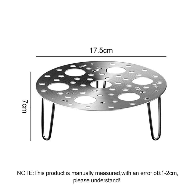 Afralia™ Stainless Steel Steaming Rack for Multi-Functional Cooking