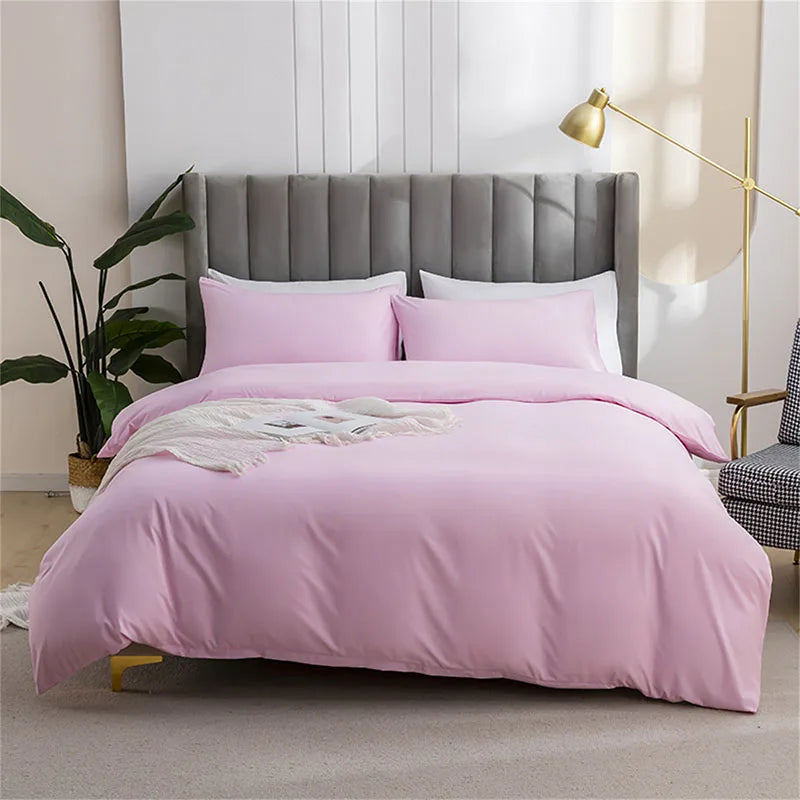 Afralia™ Brushed Duvet Cover Set | Soft Skin-Friendly Bedding | Full Queen King Twin Sizes
