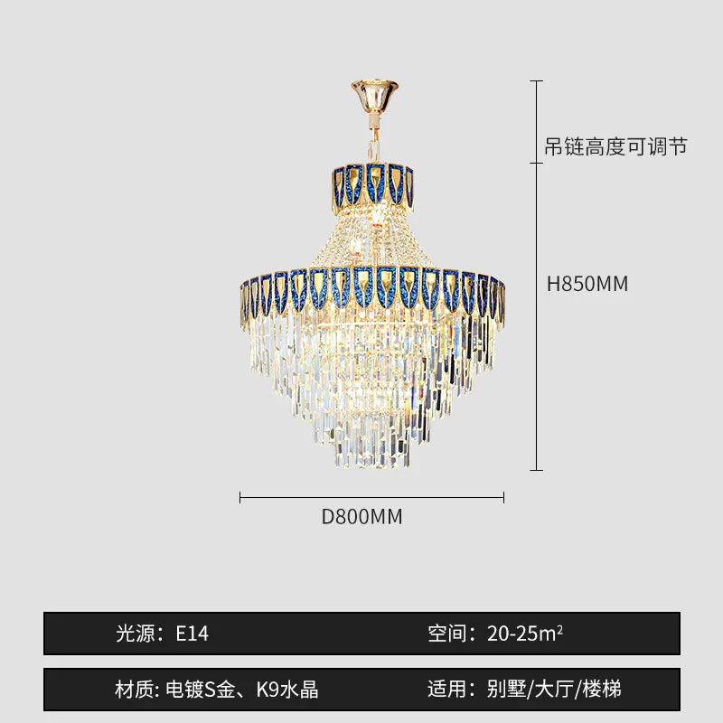Afralia™ Shell Art Color Chandelier Luxury Lighting for Living & Dining Rooms