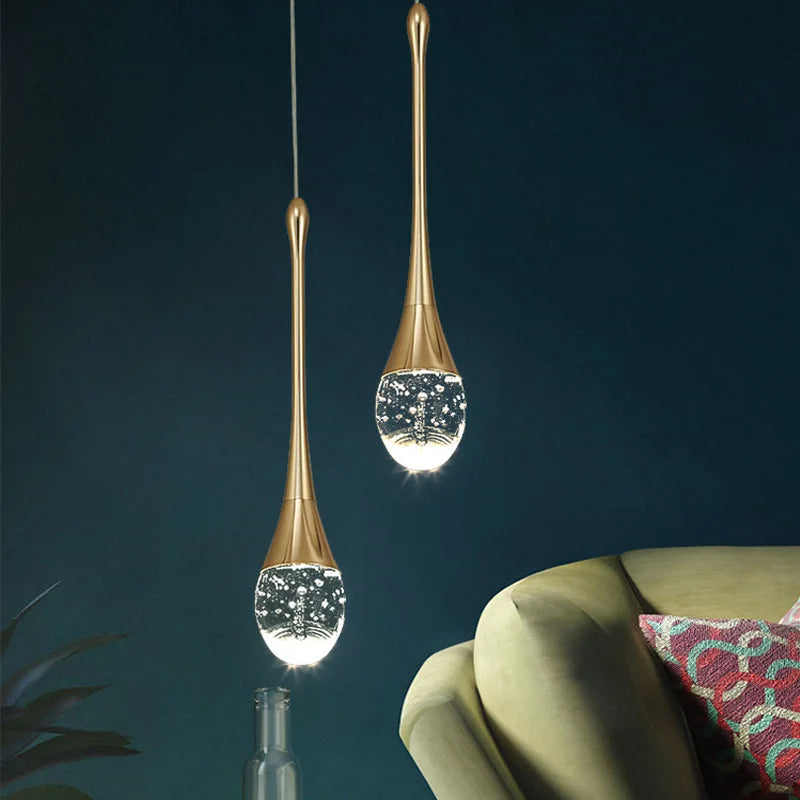 Afralia™ Modern Crystal Bubble Chandelier for Home Indoor Lighting