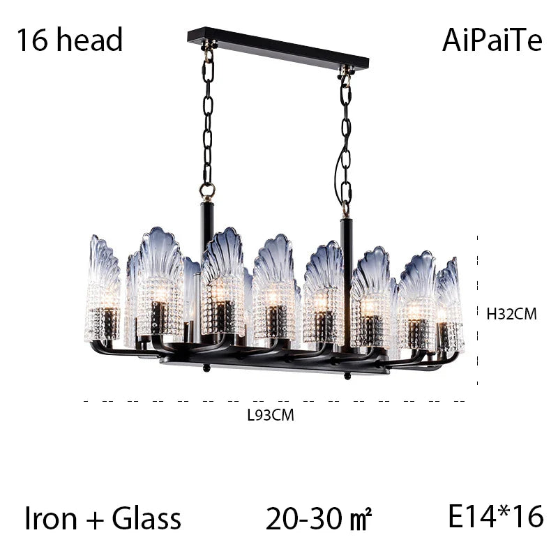 Afralia™ LED Jellyfish Chandelier - Modern Iron Lustre Lighting for Home Decor