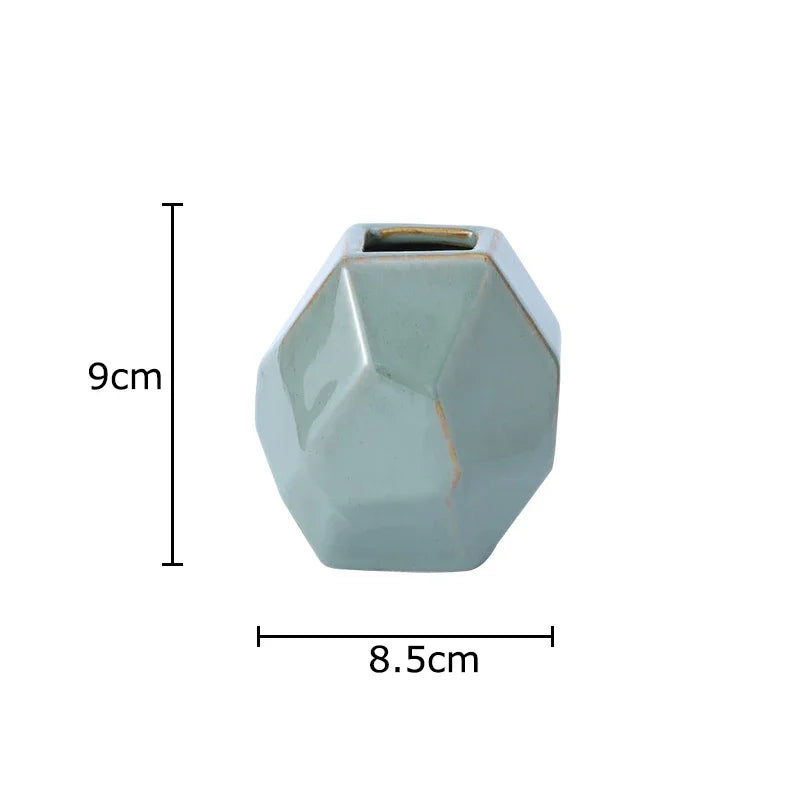 Afralia™ Ceramic Hydroponic Vase for Creative Desk Decor and Floral Arrangement