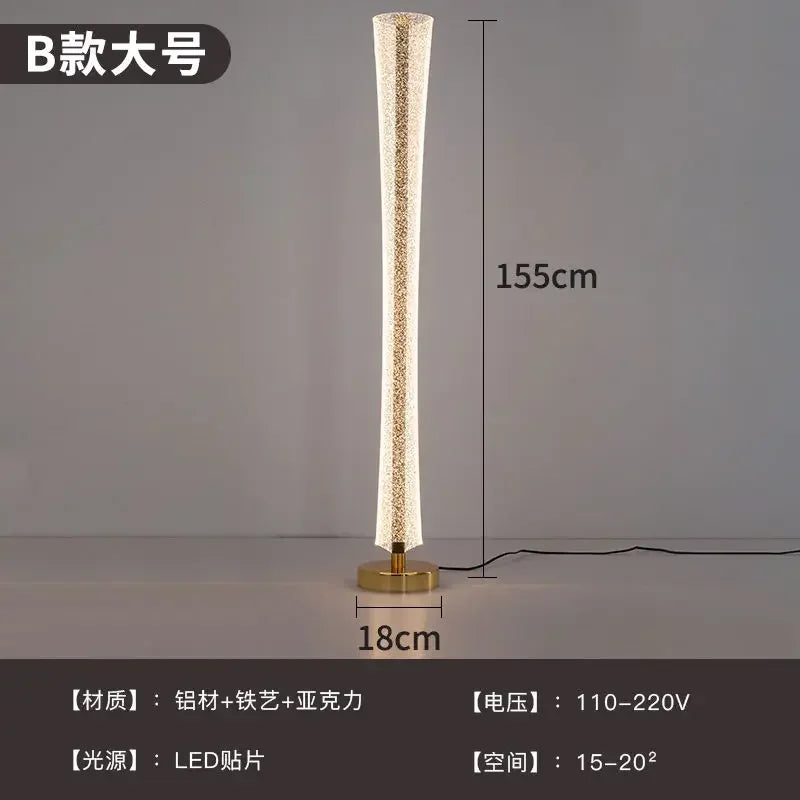 Afralia™ Starry Sky Ambient Floor Lamp for Living Room and Bedroom
