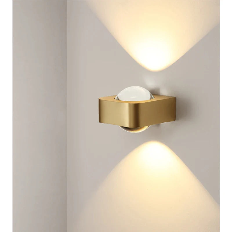 Afralia™ Modern LED Wall Lamp: Designer Italian Bedroom & Living Room Atmosphere Lighting