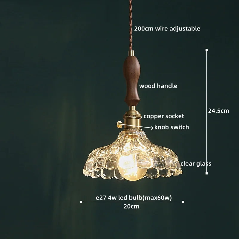 Afralia™ Nordic LED Glass Pendant Light - Modern Home Decor for Dining Room & Stairway
