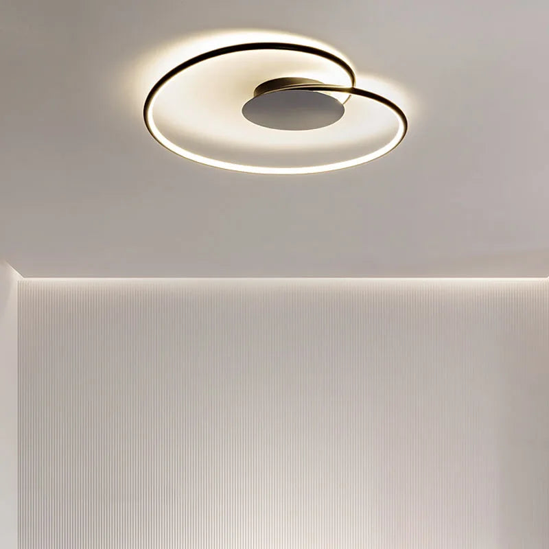 Afralia™ Modern Artistic LED Ceiling Lamp: Illuminate Your Living Spaces with Creativity