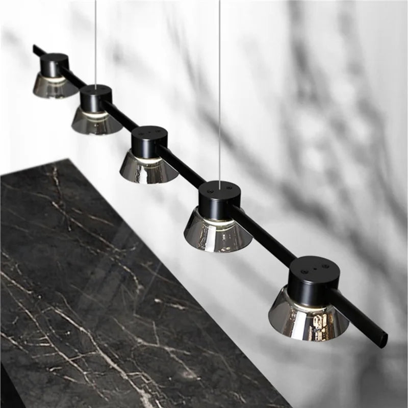 Afralia™ Modern Italian Design Chandelier Pendant Light for Living and Dining Room