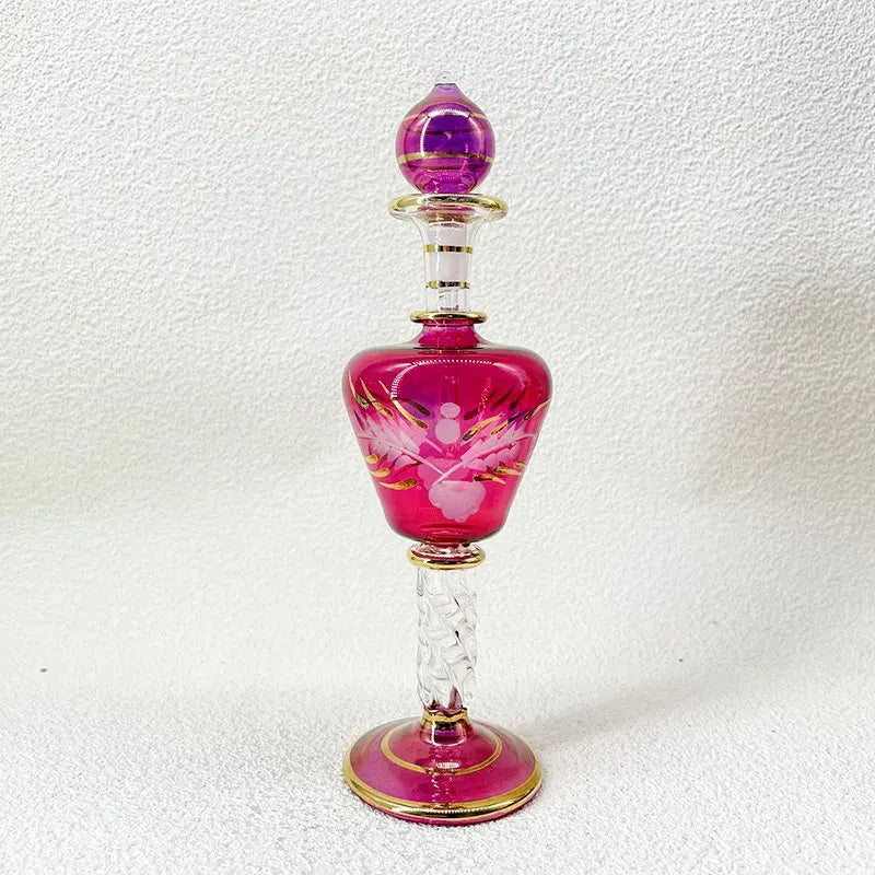 Afralia™ Glass Bottle Jewelry Ornaments, Colorful Souvenirs