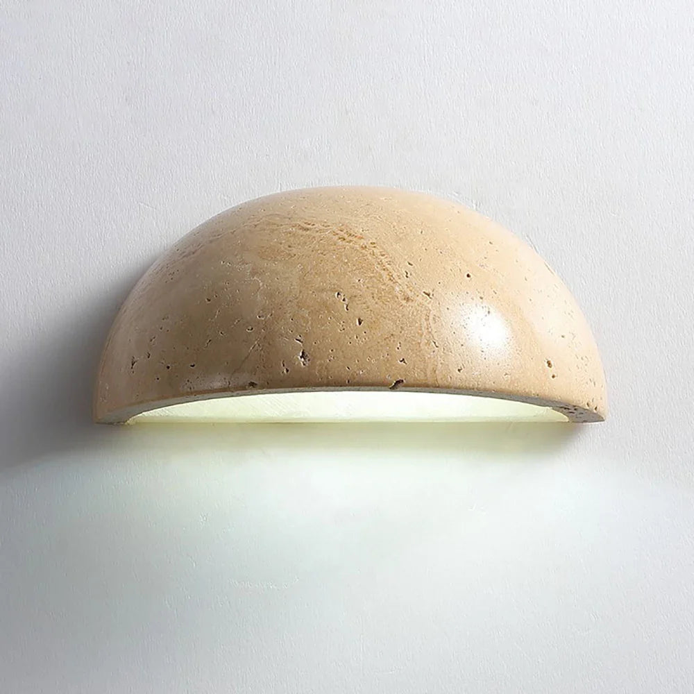 Afralia™ Marble Wall Lamp: Nordic Modern LED Sconce for Bedroom, Living Room, and Corridor