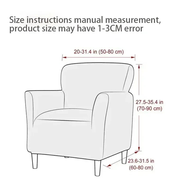 Afralia™ Accent Chair Cover Slipcovers | Stretch Sofa Couch Case