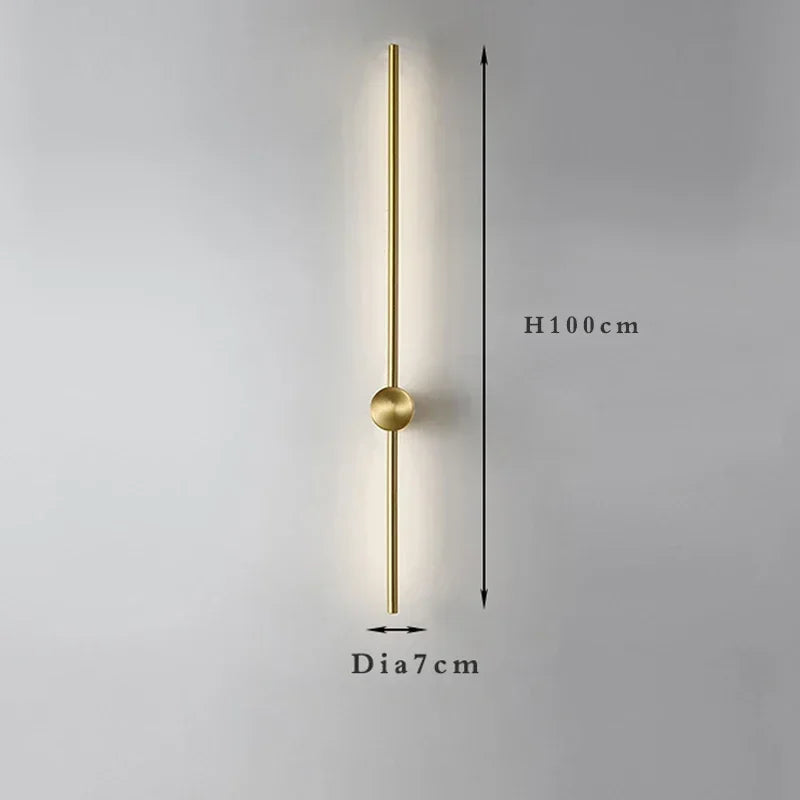 Afralia™ Modern Slim Wall Sconce & Ceiling Light for Bedroom Living Room