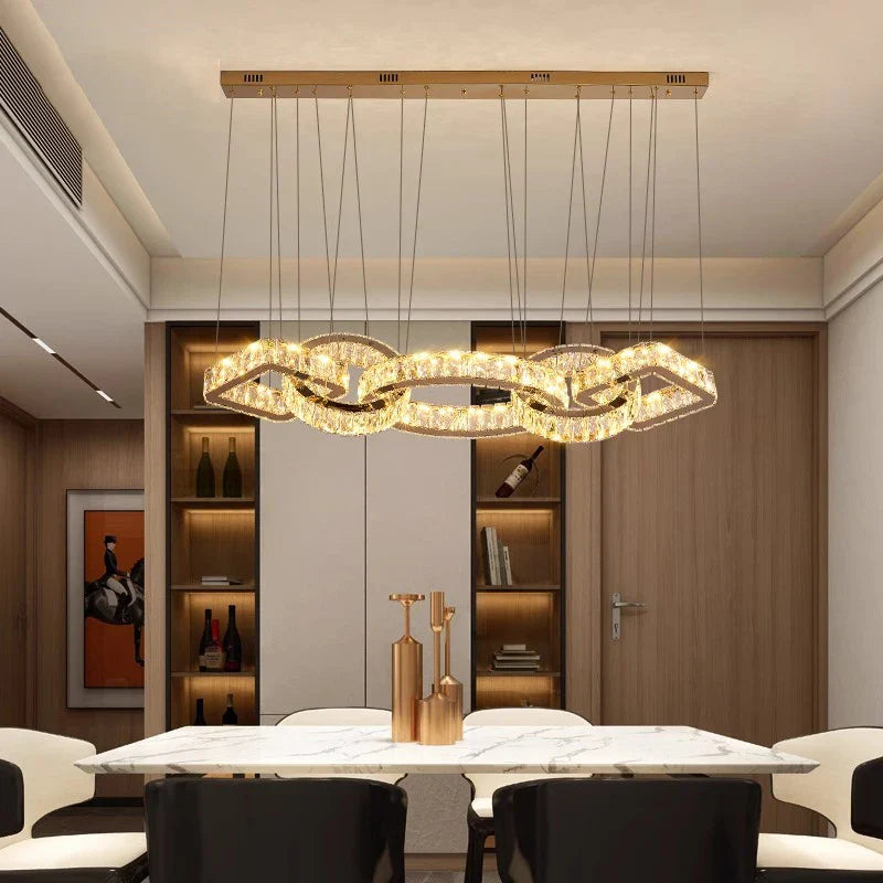 Afralia™ Modern Pendant Chandeliers: Stylish Indoor Lighting for Dining Room