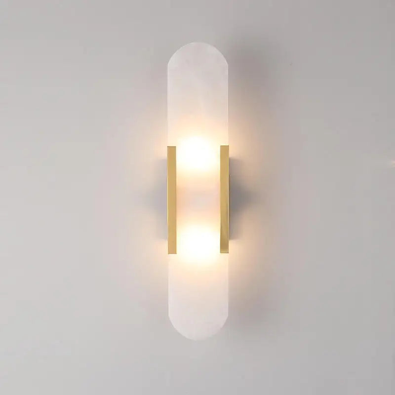 Afralia™ Suspended Linear Marble Chandelier: Modern Alabaster Circular Pendant Light