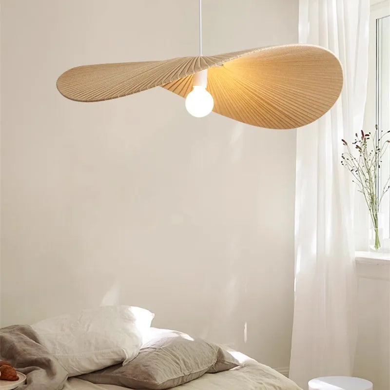 Afralia™ Woven LED Pendant Light - Minimalist Lighting for Living, Dining, or Bedroom