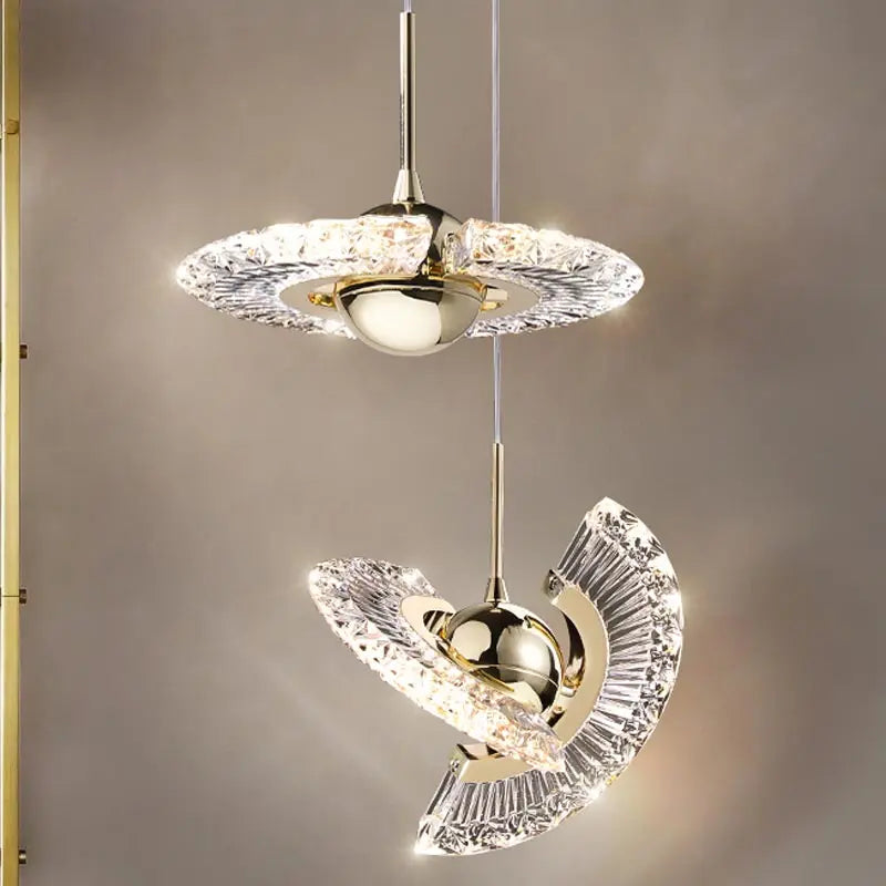 Afralia™ Gold Nordic Pendant Lights Indoor Kitchen Dining Room Home Decor