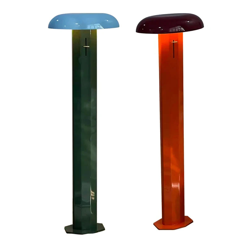 Afralia™ Designer Mushroom Floor Lamp: Modern Standing Light for Living Room & Office.