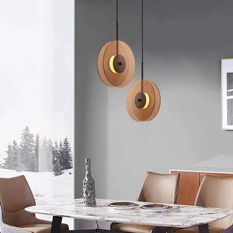 Afralia™ Nordic Postmodern Hanging Lamp, Modern Bedroom Chandelier