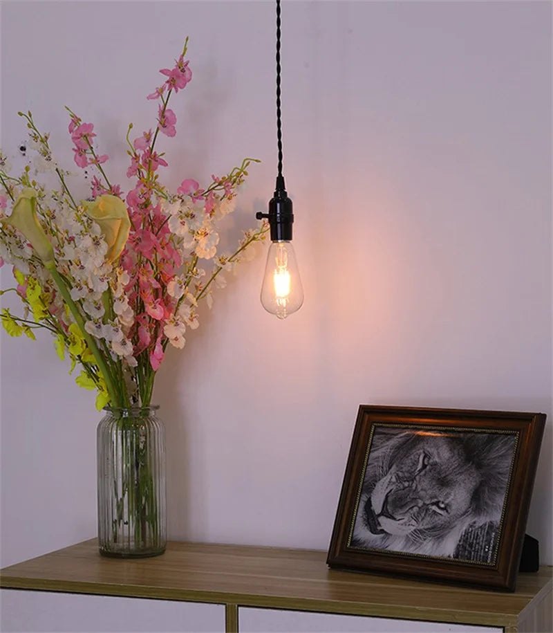 Art Deco Afralia™ Pendant Light with Switch - LED Bulb & Elegant Design for Indoor Decor